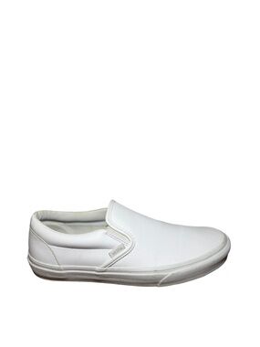 White Slip-On Men's Casual Shoe size 9.5
